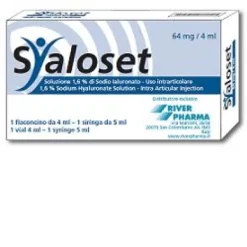 SYALOSET 1 FLACONE 4 ML + 1 SIRINGA 5 ML