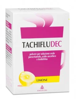 Tachifludec contro influenza 10 bustine gusto limone
