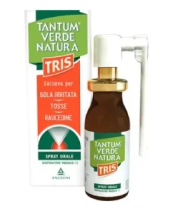 Tantum Verde Natura Tris Nebulizzatore per dolori gola 15 ml