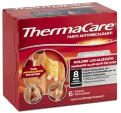 Thermacare Fascia Autoriscaldante Versatile 6 pezzi