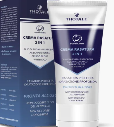 Thotale Crema Rasatura Uomo 2 in 1