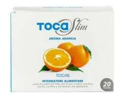 Tocas Tocaslim Integratore Alimentare gusto arancia 20 bustine