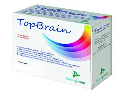 TopBrain Integratore Alimentare 20 stick