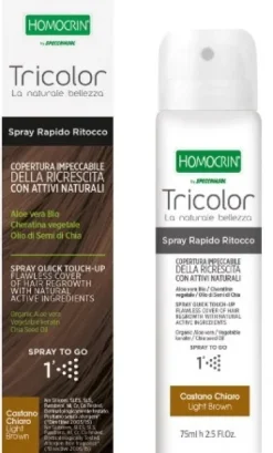 TRICOLOR SPRAY RITOCCO CASTANO CHIARO