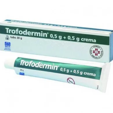 Trofodermin Crema Dermatologica 30g 0,5+0,5