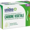 Unidea Carbone Vegetale contro gonfiore 20 compresse