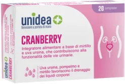 Unidea Cranberry Integratore Alimentare 20 compresse