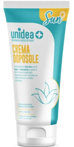 Unidea Crema Doposolo corpo tubo da 200 ml