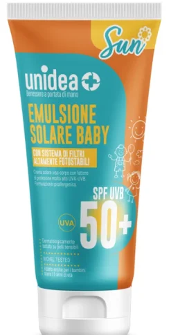 Unidea Crema Solare Baby SPF 50 tubo da 200 ml