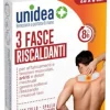Unidea Fascia Auto Riscaldante 29x9 cm 3 pezzi