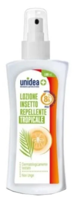 Unidea Lozione Insetto Repellente Tropicale flacone da 100 ml