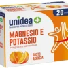 Unidea Magnesio e Potassio Integratore Alimentare 20 bustine