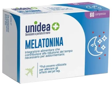 Unidea Melatonina 1 mg Integratore Alimentare 60 compresse
