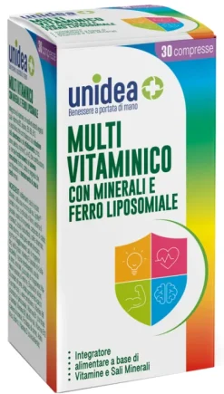Unidea Multivitaminico Integratore Alimentare 30 compresse