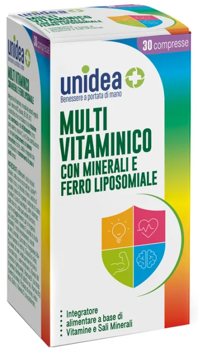 Unidea Multivitaminico Integratore Alimentare 30 compresse