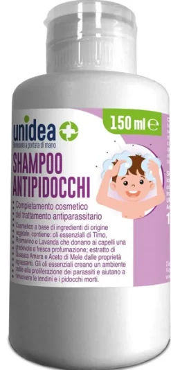 Unidea Shampoo Antipidocchi flacone da 150 ml