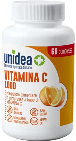 Unidea Vitamina C 1000 Integratore 60 compresse