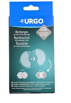 Urgo 3 Ricariche per Cerotto elettroterapetico Tens