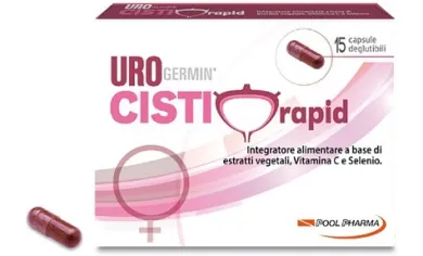 Urogermin Cisti Rapid Integratore Alimentare 15 capsule