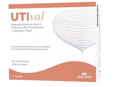 Utival Integratore Alimentare cistite 14 bustine