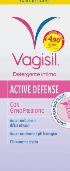 Vagisil Detergente Intimo Active Defense 200 ml