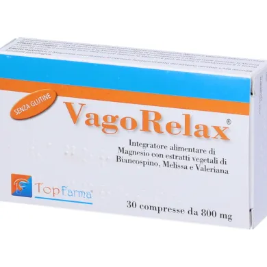 Vagorelax Integratore Alimentare nervi 30 compresse