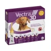 Vectra 3D cane 1,5-4 kg giallo 3 pipette