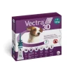Vectra 3D cane 4-10 kg verde 3 pipette