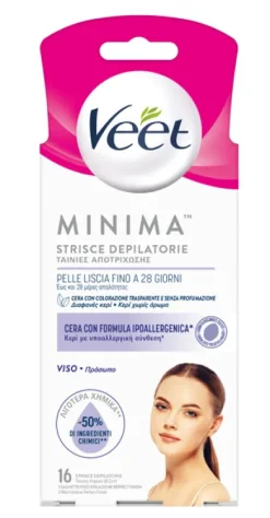 VEET STRISCE DEPILATORIE VISO