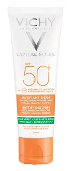 Vichy Capital Soleil Anti Acne Opacizzante Spf50+ 50 Ml
