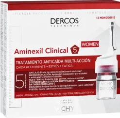 Vichy Dercos Aminexil Intensive 5 Donna anticaduta 12 fiale