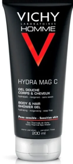 Vichy Homme Gel Douche 200 Ml