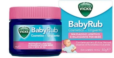 Vicks BabyRub Unguento rilassante per bambini 50 gr