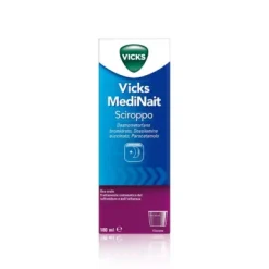 Vicks Medinait Sciroppo per influenza e raffreddore 180 ml