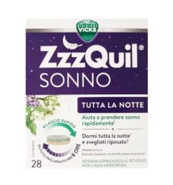 Vicks ZZZQuil Sonno Tutta La Notte 28 compresse