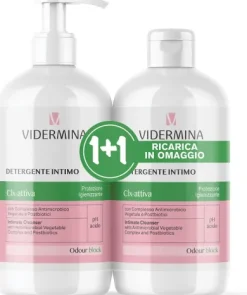 Vidermina CLX Attiva Detergente Bipack flaconi da 500 ml