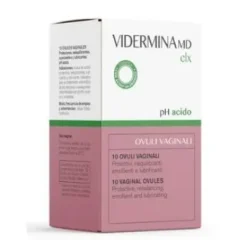 Vidermina CLX 10 Ovuli vaginali per la secchezza vaginale