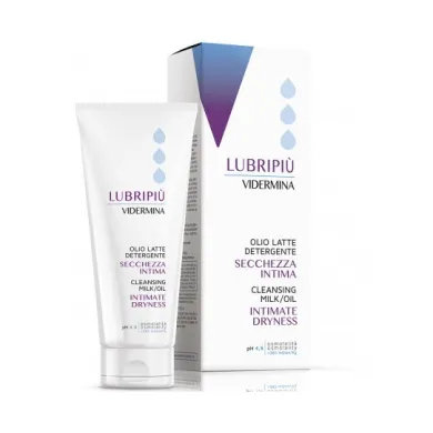 Vidermina Lubripiù Olio Latte per igiene intima 200 ml