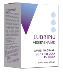 Vidermina Lubripiù Ovuli Vaginali contro secchezza
