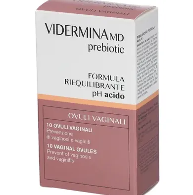 Vidermina Prebiotic Ovuli riequilibrante 10 pezzi