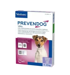Virbac Prevendog 1 collare 60 cm cane sotto a 25 kg