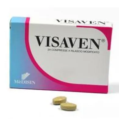 VISAVEN 24 COMPRESSE