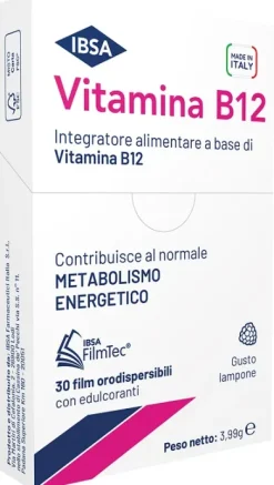 Vitamina B12 Ibsa 30 Integratore Alimentare Film orali