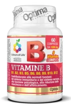 VITAMINE B COMPLEX 60 COMPRESSE COLOURS OF LIFE