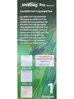 Vivadiag Pro Sars-Cov2 Ag Test Covid da fare a csa