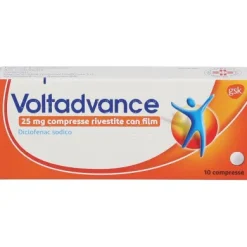 Voltadvance contro dolori 10 compresse 25 mg
