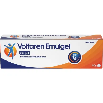 Voltaren Emulgel Gel 60 g 2% per dolori muscolari e articolari