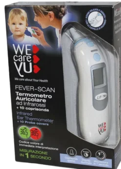 Wecareyu Feverscan Termometro Auricolare Infrarossi