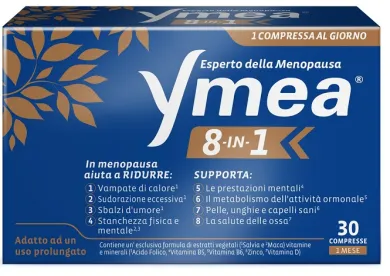 Ymea 8 in 1 per la menopausa 30 compresse
