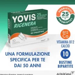 Yovis Rigenera 50+ Adulti Integratore Alimentare 10 bustine
